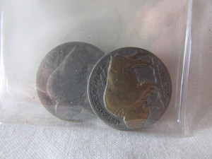Two Buffalo Nickels