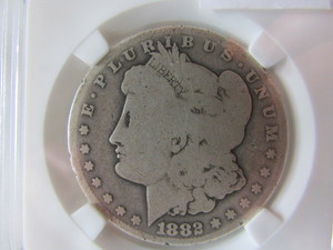 1882 CC Morgan Silver Dollar