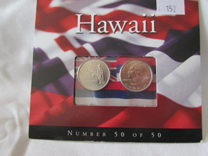 US Mint Hawaii Quarter Set