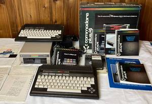lot 41 image: Commodore plus4 and 1541 Disk Drive - set of 2