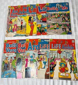 lot 60 image: Archie Series Comic Books - Life with Archie, Archie, Laugh, Betty & Veronica, Betty &  Me, Archies Pals N Gals and Archies Joke Book