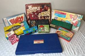 lot 67 image: Vintage Games Lot - Board Games, Card Games and More