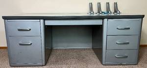 lot 94 image: All Steel Equipment Office Desk