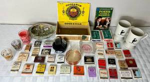 lot 101 image: Vintage Vegas Souvenirs and Little America Mugs & Shot Glass