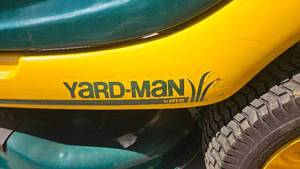 lot 2 image: Yard-Man Yardbug Riding Lawn Mower with Bagger