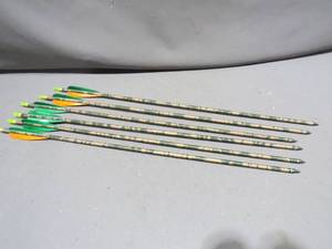 lot 53 image: 6 American Arrow Camouflage Arrows