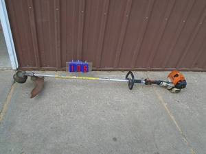 Stihl model FS90R gas powered weed trimmer. Used condition. Tested & works. As shown.