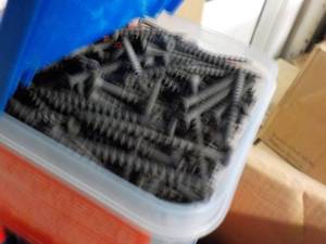 6 each of 5 lb Pkgs Steel Linx Packages Fasteners #8 x 2 12 Philips Bugle Head Coarse Thread Black Phosphate SharpPoint