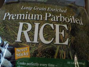 50 lb Bag Par Excellence Premium Par Boiled Rice