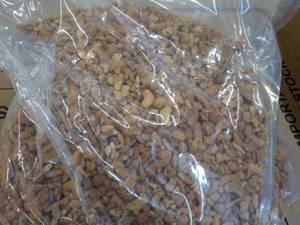 12 12lb Bag Honey Roasted Cashews- halves and pieces