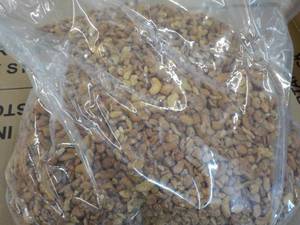 12 12lb Bag Honey Roasted Cashews- halves and pieces