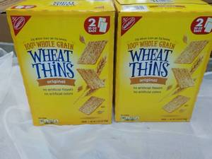 2 x 2 lb 8 oz Boxes Wheat Thins