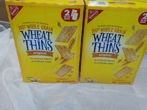 2 x 2 lb 8 oz Boxes Wheat Thins...