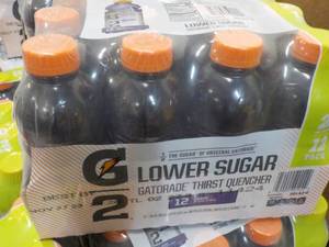 12 pack Gatorade Grape Lower Sugar Best by 11272023