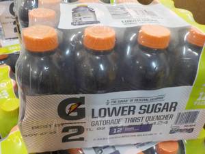 12 pack Gatorade Grape Lower Sugar Best by 11272023