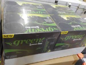 4 x 6 packs Green Lemon Lime no sugar, no calories, and no artificial sweeteners