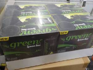 4 x 6 packs Green Lemon Lime no sugar, no calories, and no artificial sweeteners