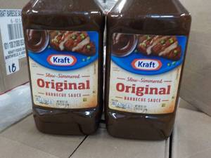 2 x 5 lb 2 oz Bottles Kraft Original Barbeque Sauce