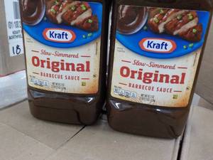 2 x 5 lb 2 oz Bottles Kraft Original Barbeque Sauce