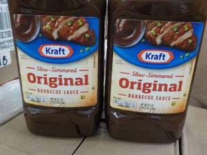 2 x 5 lb 2 oz Bottles Kraft Original Barbeque Sauce