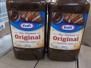 2 x 5 lb 2 oz Bottles Kraft Original Barbeque Sauce
