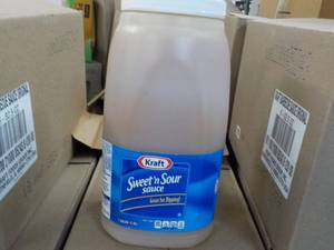 1 Gallon Jug Kraft Sweet n Sour Sauce