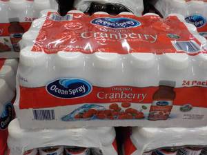 24 pack Ocean Spray Cranbery Juice - 24 x 10 oz bottles