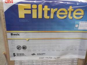 18 x 3M Filtrete Filters 14 x 20 x 1