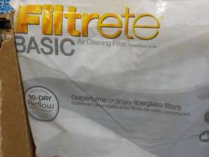 18 x 3M Filtrete Filters 15 x 20 x 1