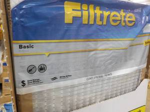 18 x 3M Filtrete Filters 20 x 20 x 1