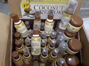 37 pc Natures Protein Coconut Restore Sample Products