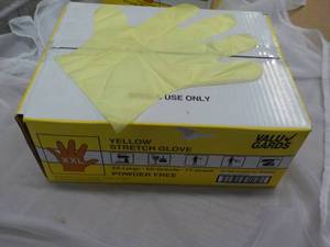 1000 Valu Guard Yellow Stretch Gloves