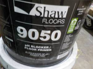 4 Gallon Pail Shaw Floors 9050 ph BlockerFloor Primer