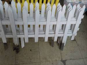 6 x 24 x 36 White Wood Fencing - some new, some need repair