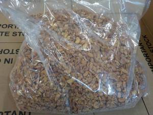 12 12lb Bag Honey Roasted Cashews- halves and pieces