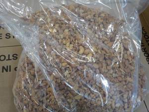 12 12lb Bag Honey Roasted Cashews- halves and pieces