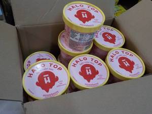 12 Halo Top Strawberry Individual Cake Mixes- just add water and microwave