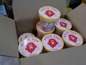12 Halo Top Strawberry Individual Cake Mixes- just add water and microwave