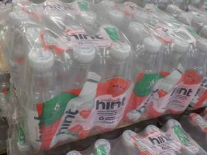 24 pack Hint 16 oz bottles Water Infused with Watermelon Essence