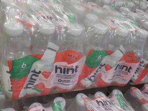 24 pack Hint 16 oz bottles Water Infused with Watermelon Essence