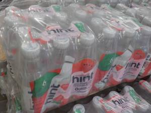 24 pack Hint 16 oz bottles Water Infused with Watermelon Essence