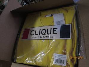 lot 50 image: lot of clique shirts new various sizes and colors