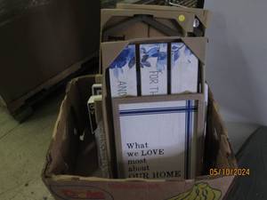 lot 62 image: lot of hanging decor...