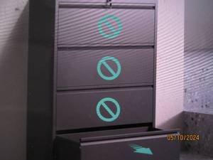 lot 67 image: metal cabinet...