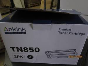 lot 188 image: ankink ptremium toner cartridge 2 pack tn850