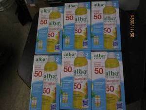 lot 228 image: 6 packages of 2 alba botanica spf 50 sunscreen