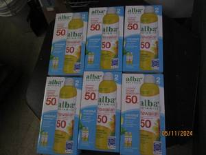 lot 236 image: 6 packages of 2 alba botanica spf 50 sunscreen