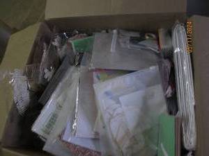 lot 130 image: box of craft items...