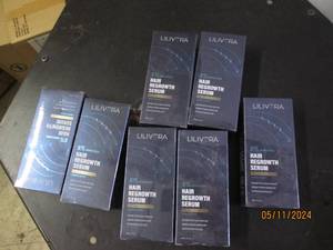 lot 140 image: 7 packages of hair regrowth serum...