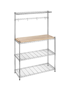 New Whitmor Supreme Chrome Bakers Rack